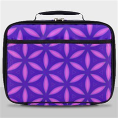 Purple Full Print Lunch Bag