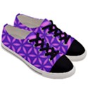 Purple Men s Low Top Canvas Sneakers View3