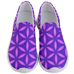 Purple Men s Lightweight Slip Ons by HermanTelo