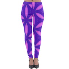 Purple Lightweight Velour Leggings