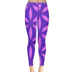 Purple Inside Out Leggings