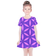 Purple Kids  Simple Cotton Dress