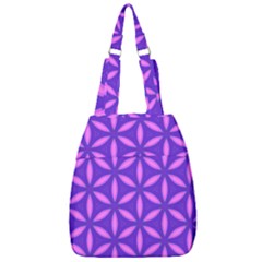 Purple Center Zip Backpack