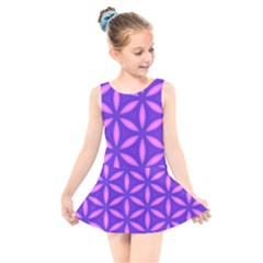 Purple Kids  Skater Dress Swimsuit