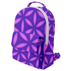 Purple Flap Pocket Backpack (small)