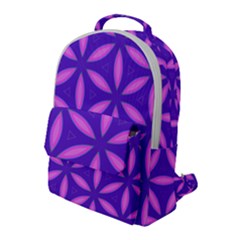 Purple Flap Pocket Backpack (Large)