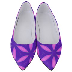 Purple Women s Low Heels