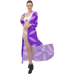 Purple Maxi Chiffon Beach Wrap