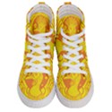 Phoenix Bird Legend Coin Fire Men s Hi-Top Skate Sneakers View1