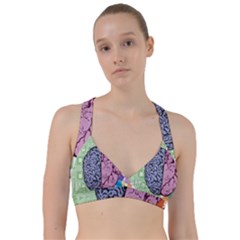 Brain Heart Balance Emotion Sweetheart Sports Bra by Sudhe