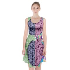 Brain Heart Balance Emotion Racerback Midi Dress by Sudhe