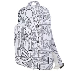 Egyptian Hieroglyphics History Seb Double Compartment Backpack by Sudhe