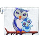 Owl Mother Owl Baby Owl Nature Canvas Cosmetic Bag (XXXL) View1