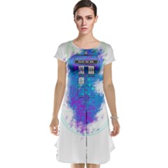 Tattoo Tardis Seventh Doctor Doctor Cap Sleeve Nightdress by Sudhe