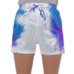 Tattoo Tardis Seventh Doctor Doctor Sleepwear Shorts by Sudhe