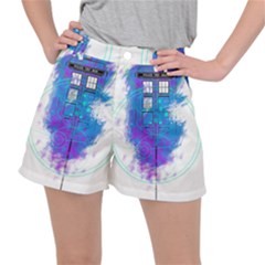 Tattoo Tardis Seventh Doctor Doctor Ripstop Shorts by Sudhe