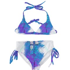 Tattoo Tardis Seventh Doctor Doctor Kids  Classic Bikini Set by Sudhe