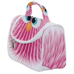 Bird Fluffy Animal Cute Feather Pink Satchel Handbag