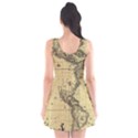 Map Vintage Old Ancient Antique Scoop Neck Skater Dress View2