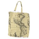 Map Vintage Old Ancient Antique Giant Grocery Tote View2