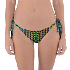 Kaleidoscope Art Unique Design Reversible Bikini Bottom by Wegoenart