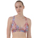 Art Beautiful Flowers Flames Generative Art Sweetheart Sports Bra View1