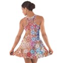 Art Beautiful Flowers Flames Generative Art Cotton Racerback Dress View2