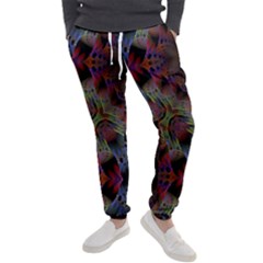 Abstract Animated Ornament Background Fractal Art Men s Jogger Sweatpants