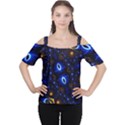 Fun Photo Amazing Art Kaleidoscope Mosaic Cutout Shoulder Tee View1