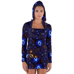 Fun Photo Amazing Art Kaleidoscope Mosaic Long Sleeve Hooded T-shirt by Wegoenart