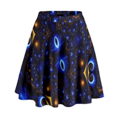 Fun Photo Amazing Art Kaleidoscope Mosaic High Waist Skirt by Wegoenart