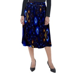 Fun Photo Amazing Art Kaleidoscope Mosaic Classic Velour Midi Skirt  by Wegoenart