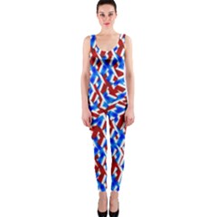 Art Unique Design Kaleidoscope One Piece Catsuit