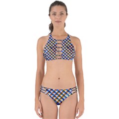 Kaleidoscope Art Unique Design Perfectly Cut Out Bikini Set by Wegoenart