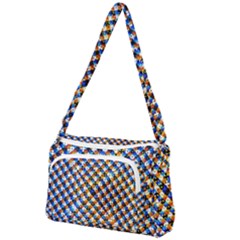 Kaleidoscope Art Unique Design Front Pocket Crossbody Bag by Wegoenart