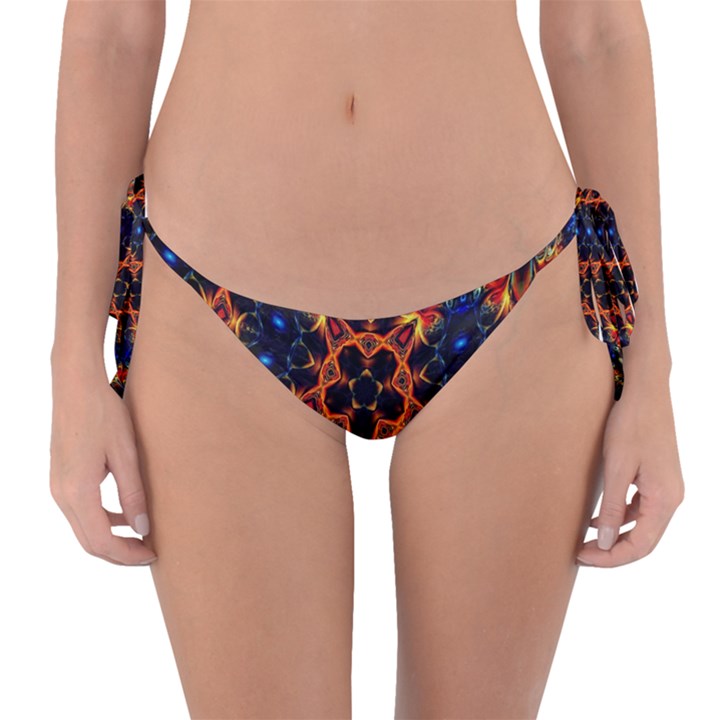 Kaleidoscope Art Unique Design Reversible Bikini Bottom