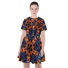 Kaleidoscope Art Unique Design Sailor Dress