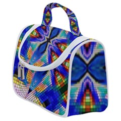 Art Kaleidoscope Meditation Mosaic Satchel Handbag