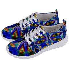 Art Kaleidoscope Meditation Mosaic Men s Lightweight Sports Shoes by Wegoenart