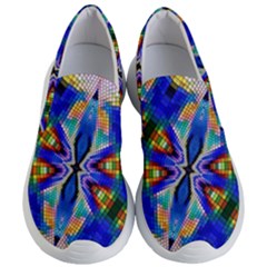 Art Kaleidoscope Meditation Mosaic Women s Lightweight Slip Ons by Wegoenart