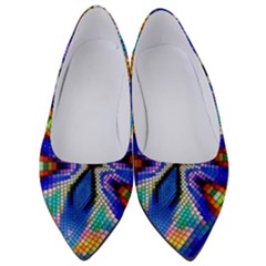 Art Kaleidoscope Meditation Mosaic Women s Low Heels by Wegoenart