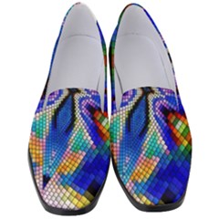 Art Kaleidoscope Meditation Mosaic Women s Classic Loafer Heels by Wegoenart