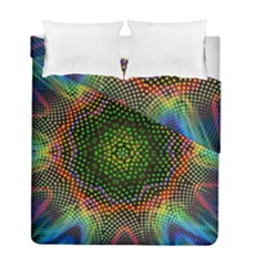 Kaleidoscope Art Unique Design Duvet Cover Double Side (full/ Double Size) by Wegoenart