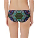 Abstract Art Background Flames Classic Bikini Bottoms View2