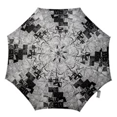 Broken Tree Generative Art Justifyyourlove Hook Handle Umbrellas (medium) by Wegoenart