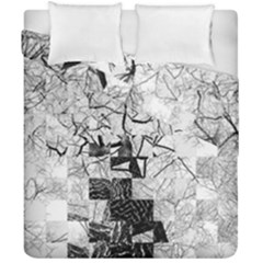 Broken Tree Generative Art Justifyyourlove Duvet Cover Double Side (california King Size) by Wegoenart