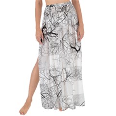 Broken Tree Generative Art Justifyyourlove Maxi Chiffon Tie-up Sarong by Wegoenart