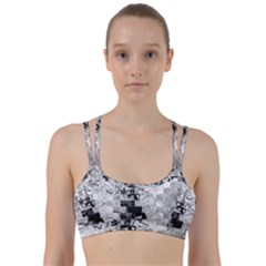 Broken Tree Generative Art Justifyyourlove Line Them Up Sports Bra by Wegoenart