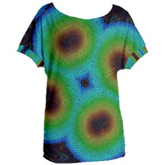 Kaleidoscope Art Unique Design Women s Oversized Tee by Wegoenart