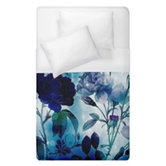 Wonderful Blue Flowers Duvet Cover (single Size) by FantasyWorld7